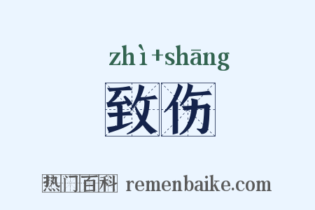致伤是什么意思的图片